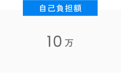 10万(自己負担額)